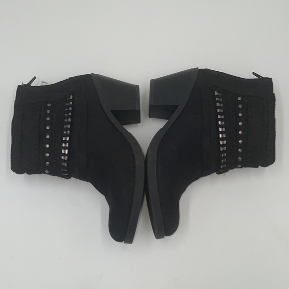 - Sugar Tall Tale Black Ankle Boots - Picture 5 of 8